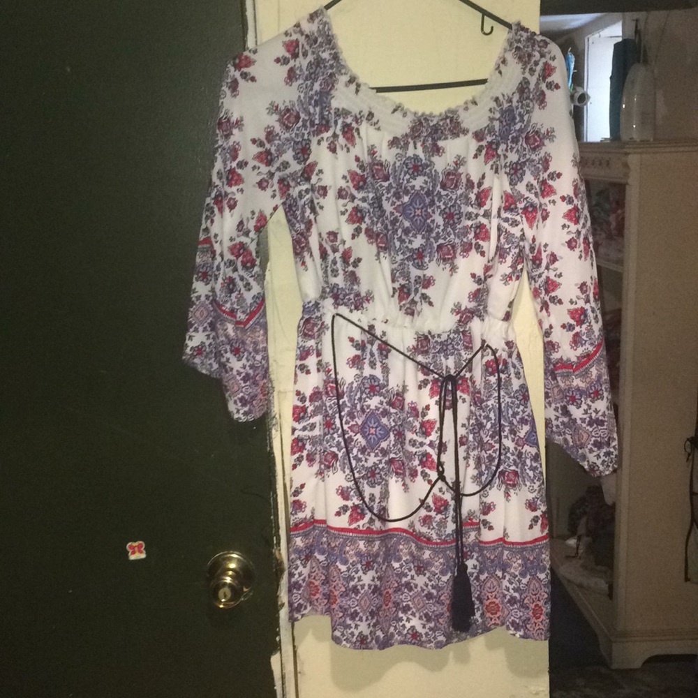 Off the shoulder dress